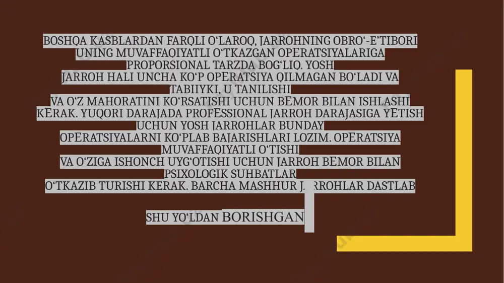 psixologik tayyorgarlik jarayoni operatsiyadan keyin - Page 4