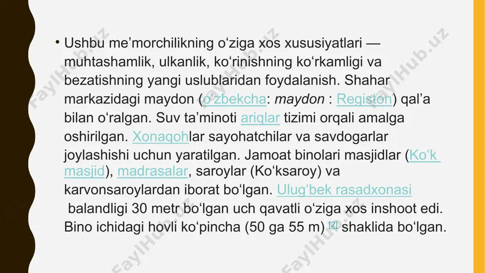 temuriylar davri meʼmorchilik - Page 5
