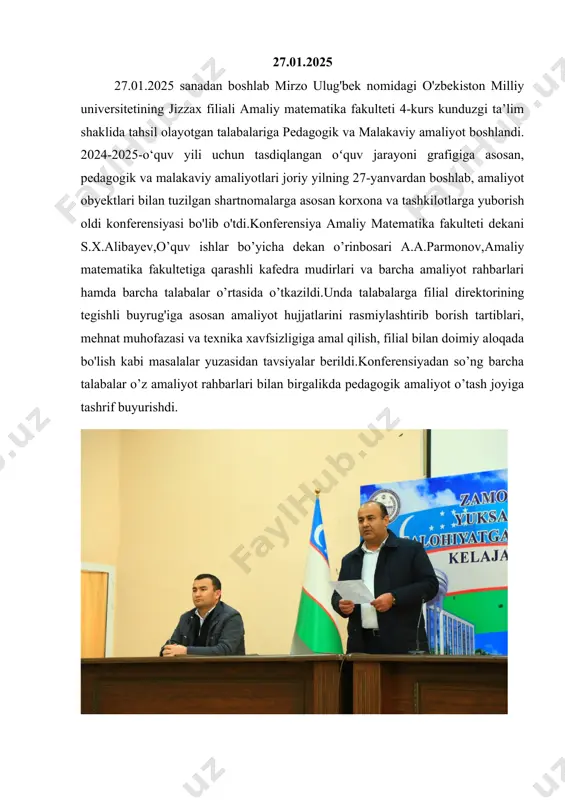 informatika o’qituvchisi murodova dildora ustozni biriktirdi.maktabni tanishtirishda birinchi bo’lib rahbariyatdan boshladi.rahbarlar:maktab direktori e.jabborov, o’quv ishlar bo’yicha direktor o’rinbosari b.kamilov, manaviy va ma’rifiy ishlar direktor o’rinbosari j.rustamov. bulardan so’ng maktab haqida umumiy ma’lumot berildi.jizzax shahar mmtb ga qarashli 7-sonli maktab 1990-yil boshlab o’z faoliyatini yuritib kelmoqda.makatabda jami 578 nafar o’quvchilar tahsil oladi.dars jarayonlari 2 smenada olib boriladi.birinchi smena darslari 8:00 dan 13:00 ga qadar davom etadi,ikkinchi smena esa 13:00 dan 18:00 gacha davom etadi.maktabda jami 26 soat informatika darslari mavjud,bu darslarni 5 nafar o’qituvchilar olib borishadi ekan. 29.01.2025 pedagogik amaliyotning navbatdagi kunida dars jarayonlariga bevosita qatnasha boshladim.bugun ikkita sinfga informatika darsi bor ekan.informatika darslarini 9a-sinf va 11b-sinflarga olib bordik.bu dars jarayonlarini amaliyot rahbarim a.xolmurodov ustoz bilan olib bordik.bugun 9a-sinflar uchun dars mavzusi word dasturida tasvirni qirqish va aylantirish ekan.bu mavzusi yuzasidan o’quvchilar bilan qiziqarli,bahs munozarali va savol-javob tariqasida dars o’tildi.bu darsdan so’ng o’quvchilarda tasvirlar haqida umumiy ma’lumot,tasvirlar ustida amallar bajarish,tasvirlarga ishlov …
