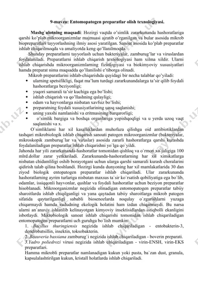 entomopatogen preparatlar — DOCX