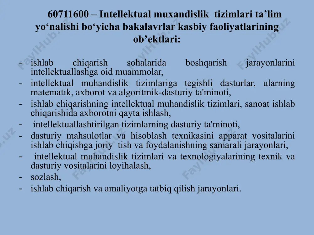lig`ida aynan necha soat bo`lishini odatda har bir otm o`zining ichki qoidalarida belgilaydi va bu qoidalar otm veb sahifasida shaffof tarzda joylashtiriladi. agar fan 6 kreditli fan bo`lsa, talaba ushbu fan bo`yicha belgilangan miqdordagi kreditlarni qo`lga kiritish uchun semestr davomida 150-180 soatlik o`qish yuklamasini bajarishi kerak bo`ladi (25x6=150; 30x6=180). shunday ekan kredit-modul tizimini joriy etish otmlarda talabalar har bir fan uchun belgilangan kreditlar miqdoriga qarab turib, o`qishlari hali boshlanmasdanoq har bir fanni o`qish va o`rganishga qancha vaqt sarflashlari kerakligi haqida tushunchaga ega bo`lishlari mumkin. bu ham ta`limda shaffoflikning bir ko`rinishidir. kredit-modul tizimida o`qish dasturlari qanday yaratiladi? 1. o`quv dasturi profilini yaratish (maqsadlarini belgilash); 2. kreditlarni modullar bo`yicha taqsimlash; 3. o`quv dasturini talabalar va boshqa manfaatdor tomonlarga yetkazish. agar kredit-modul tizimi to`g`ri va to`liqligicha joriy etilsa, u mamlakatimiz oliy ta`lim tizimiga juda katta ijobiy xususiyatlarni olib kirishi mumkin. jumladan, u mamlakatimiz oliy ta`lim tizimiga ta`limning jahon tan olgan mukammal o`lchov birligining …