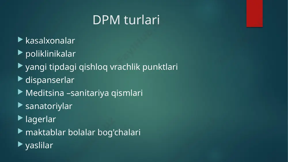 davolash profilaktika muassasalari - Page 4