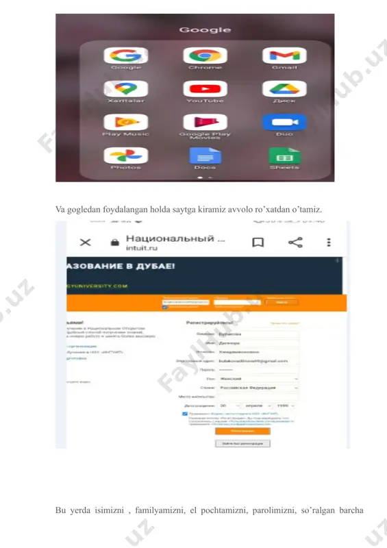 intuit masofaviy ta’lim platformasini o‘rganish va tahlil qilish mashg‘uloti - Page 3