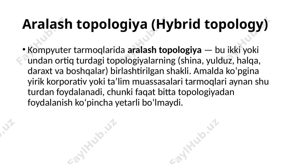 aralash topologiya (hybrid topology) - Page 2