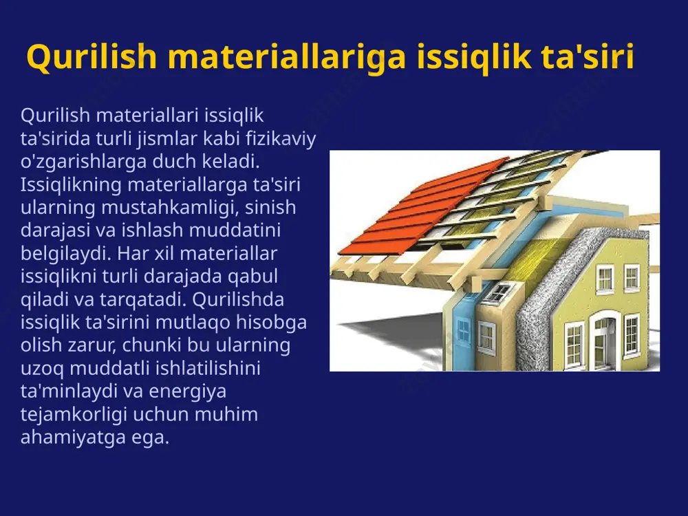 issiqlik bilan ishlov beriladigan qurilish materiallari - Page 4