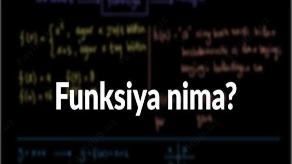 asosiy elementlar funksiyalar, ularning xossalari. funksiyalarning juft-toqligi, davriyligi, grafigligi. - Page 3