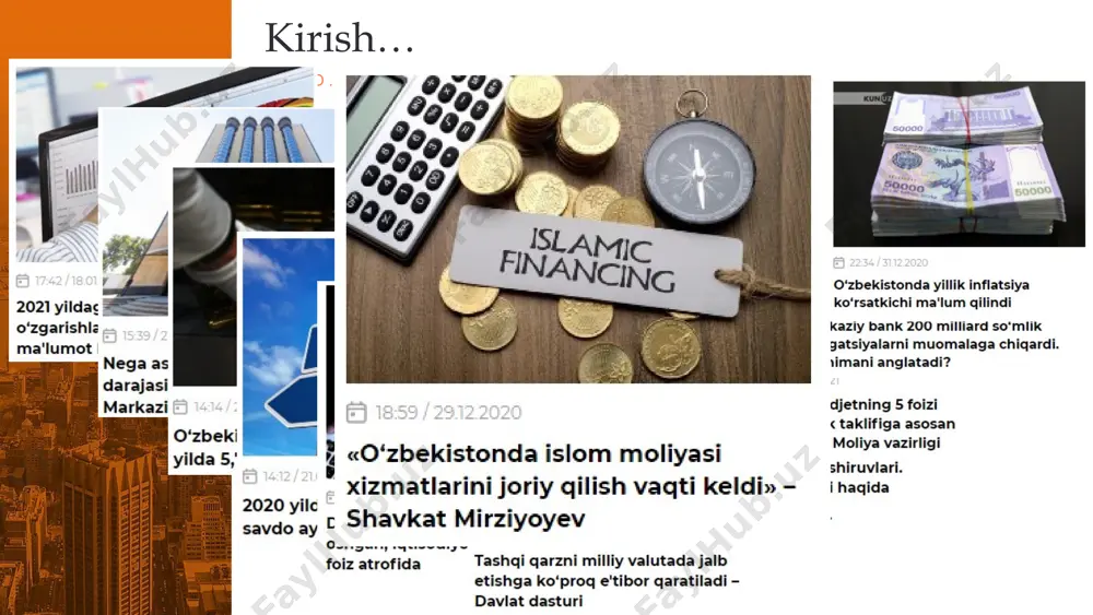 . makroiqtisodiyot o’rganadigan asosiy muammolar nima? mahsulot ishlab chiqarishning o'sishi suratlari va, ayniqsa, bir ishchiga to'g'ri keladigan mahsulotning o'sishi, oxir-oqibatda millatning boy yoki kambag'al bo'lishini belgilaydi, shu sababdan iqtisodiy o'sishni belgilaydigan omillar aniqlash makroiqtisodiyotning eng muhim maqsadlaridan biridir. ammo bu oson emas: masalan tabiiy boyliklari tanqis bo`lgan yaponiya va koreya qanday qilib bir necha avlod davomida urushdan aziyat chekayotgan davlatlardan qudratli sanoat davlatlariga aylandi, aksincha, nima sababdan lotin amerikasining tabiiy boyliklarga boy bo'lgan bir necha davlatlari so'nggi o'n yilliklarda notekis yoki hatto salbiy o'sishga duch keldi? uzoq muddatli iqtisodiy o'sish ‹#› kirish… makro ... makroiqtisodiyot o’rganadigan asosiy muammolar nima? iqtisodiy o`sish suratlari o’sish suratlari (yoki bitta ishchiga to’g’ri keladigan mahsulot miqdori oshish suratlari) quyidagilar bilan belgilanadi. jamga`rish va investitsiya darajasi; texnologik rivojlanish suratlari va texnalogiyalar va ishchilarning ish unumdorligini oshirishga yordam beradigan boshqa omillarning o'zgarish darajasi. uzoq muddatli iqtisodiy o'sish ‹#› kirish… makro ... biznes sikli - bu yalpi ichki …