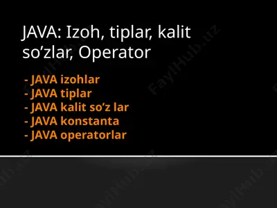 java — PPTX