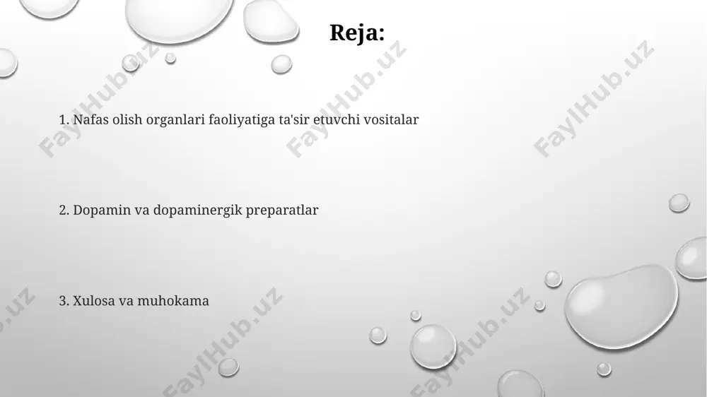 ishi natijasida, nafas olish markazining faolligini 15-20% ga oshirishi yoki kamaytirishi mumkin, bu vositaning turiga va dozasi bogʻliq. dopaminning bronxodilatatsion taʼsiri, adenilatsiklaza faolligini modulyatsiya qilish orqali, hujayra ichidagi camp darajasini oʻzgartirish va kaltsiy kanallarini boshqarish orqali amalga oshiriladi. nafa olish aʼzolarining faoliyatiga taʼsir etuvchi vositalar nafas olishni susaytiruvchi dorilar, masalan, opioidlar, nafas olish markazini depress qilib, daqiqali nafas sonini 12 dan pastga tushirishi mumkin. surfaktant preparatlari, o'pka alveolalarining sirt tarangligini pasaytirib, gaz almashinuvini 15-20% yaxshilaydi va nafas olishni osonlashtiradi. beta-2 agonistlari, masalan, salbutamol, bronxlarni kengaytirib, havo oqimini 20-30% ga oshiradi va nafas qisilishini kamaytiradi. tadqiqotlar va kelajakdagi istiqbollar dopaminergik agentlarning nafas olish mushaklarining funktsiyasiga ta'siri bo'yicha o'tkazilgan 15 dan ortiq klinik sinovlar nafas olish kasalliklarini davolashda yangi strategiyalarni ishlab chiqishga imkoniyat yaratadi. hayvonlar ustida o'tkazilgan tajribalar, dopaminning bronxiolarning diametrini o'zgartirishdagi rolini aniqlashga yordam beradi va bu nafas olish yo'llarining obstruksiyasi bilan bog'liq kasalliklarni davolashda yangi yondashuvlarni rivojlantirish istiqbollarini ochib beradi. …