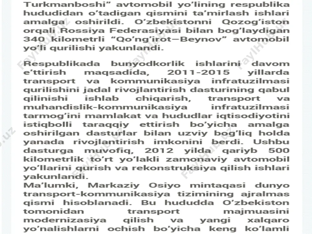 transport va kommunikatsiya tizimi - Page 5