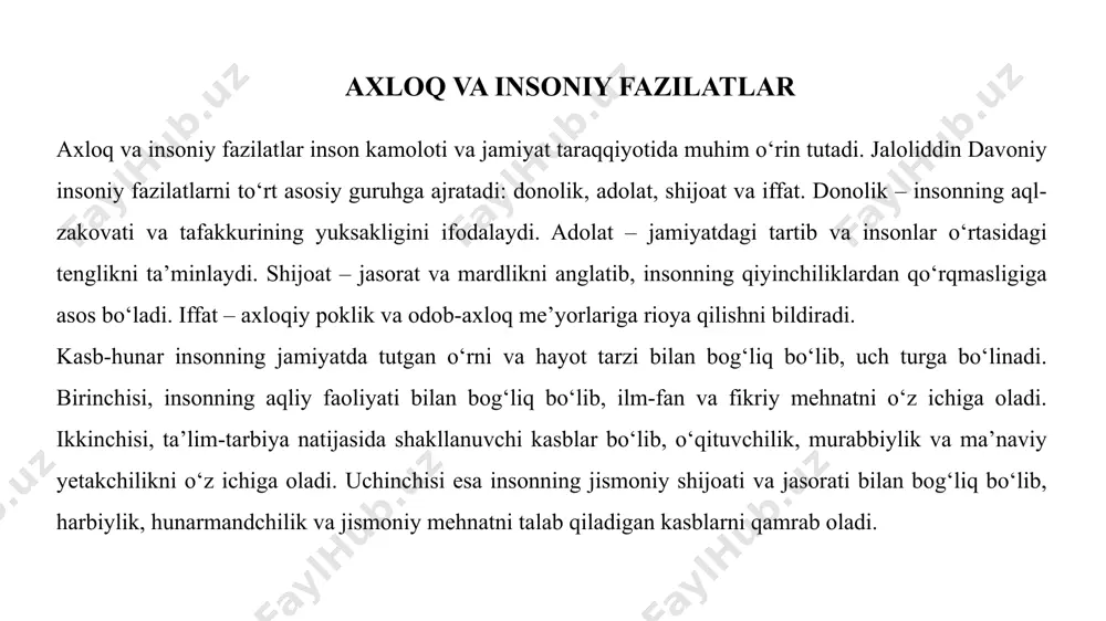 jaloliddin davoniyning axloqiy qarashlari - Page 5
