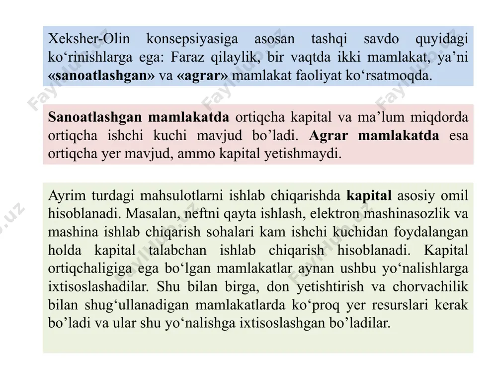 ar sotib olib, muomala xarajatlarini kamaytiradi; yuqori malakali tovarshunos va marketologlar bilan tovarlar bozorini chuqur o’rganadi; tovarlarni saqlaydi va kerakli tovar zaxiralarini shakllantiradi; ishlab chiqaruvchilar va chakana savdo o’rtasida mustaxkam aloqa bog’laydi, ularga moliyaviy yordamlashadi va boshqalar. ulgurji savdoning afzalliklari ulgurji savdogarlarning turlari ulgurji savdogar savdo-xarid tashkilotlari xizmat ko‘rsatishning to‘liq sikli bilan xizmat ko‘rsatishning cheklangan sikli bilan savdo vositachilari agentlar brokerlar korxonalarning savdo-xarid bo‘linmalari vositachilar iloji boricha ko’proq tanlanadi va ularning marketing - bozor dasturlariga ahamiyat beriladi. vositachi xamkorlarni tanlash xamma tovar ishlab chiqaruvchilar uchun muhim davr hisoblanadi. sotishni tashkil etish ishlarini bajarish - kontragentlarni izlash, sotuvchi nomidan xaridni rasmiylashtirish, tovar xaki uchun pul tulanishini xaridor nomidan kafolatlash, reklama kompaniyalarini utkazish va bozorni tadkik kilish; transport - tashish ishlari, yukni sugurtalashni amalga oshirish, savdo xarakatlarini moliyalash texnikaviy xizmat, sotishdan keyingi texnikaviy xizmat kursatish bozor to‘g‘risidagi axborot to‘plash va uni taqdim etish vositachilar bajaradigan vazifalar va ko‘rsatadigan xizmat turlari 01.02.2024 21 …
