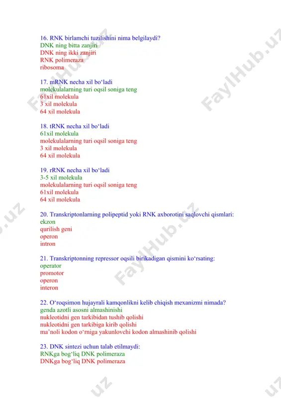 nukleoproteinlar va nuklein kislotalar - Page 3