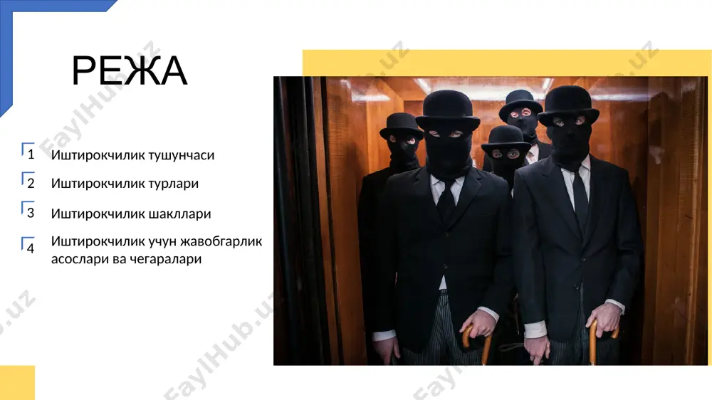 жиноятда иштирокчилик - тушунчаси ва турлари - Page 2