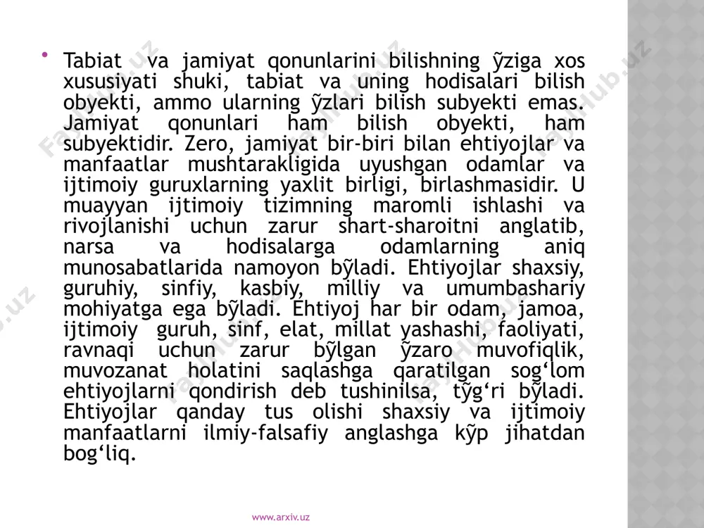 jamiyat va shaxs munosabatlari - Page 5
