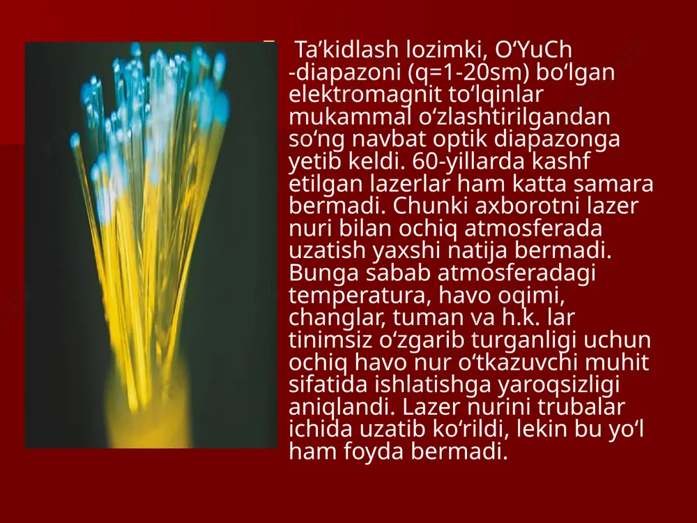 optik tola tizimlari - Page 5