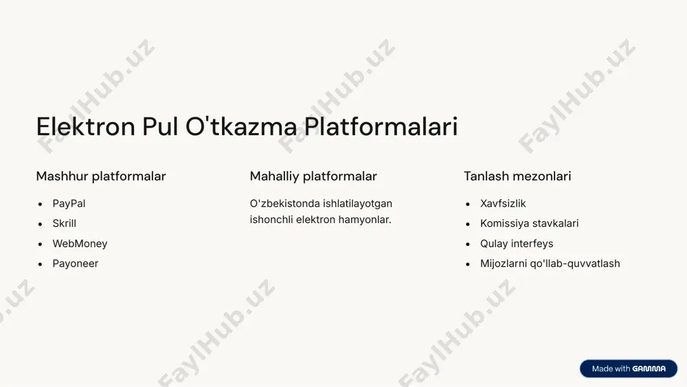 elektron pul o'tkazmalari: yangi imkoniyatlar - Page 4