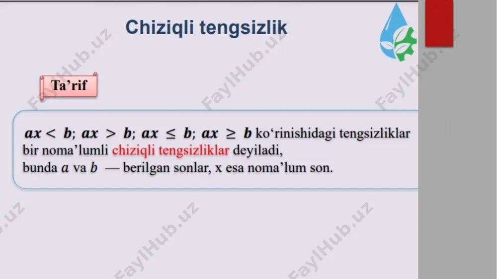 chiziqli tengsizliklar sistemasining geometrik mazmuni - Page 3