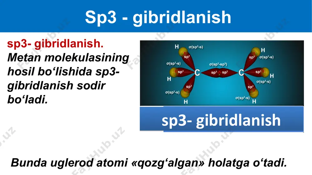 organik birikmalarda uglerod atomining gibridlanishi - Page 4