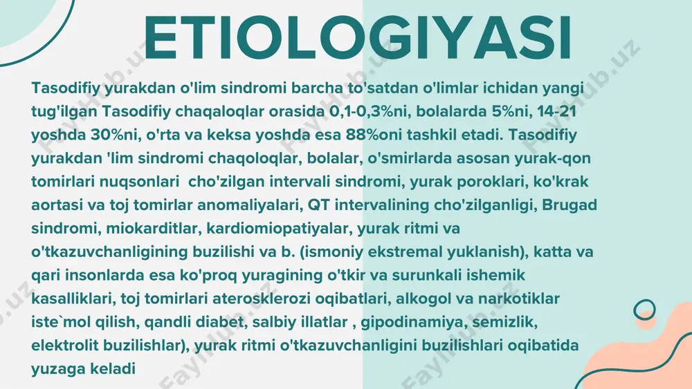 tasodifiy yurakdan o'lim sindromi - Page 5