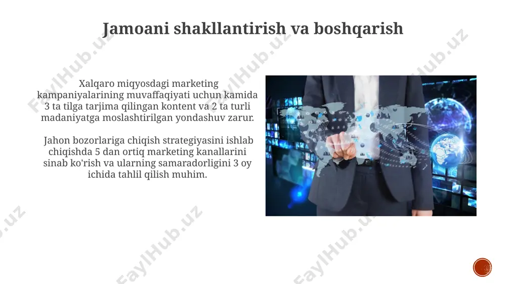 marketingni global miqyosda kengaytirish - Page 4
