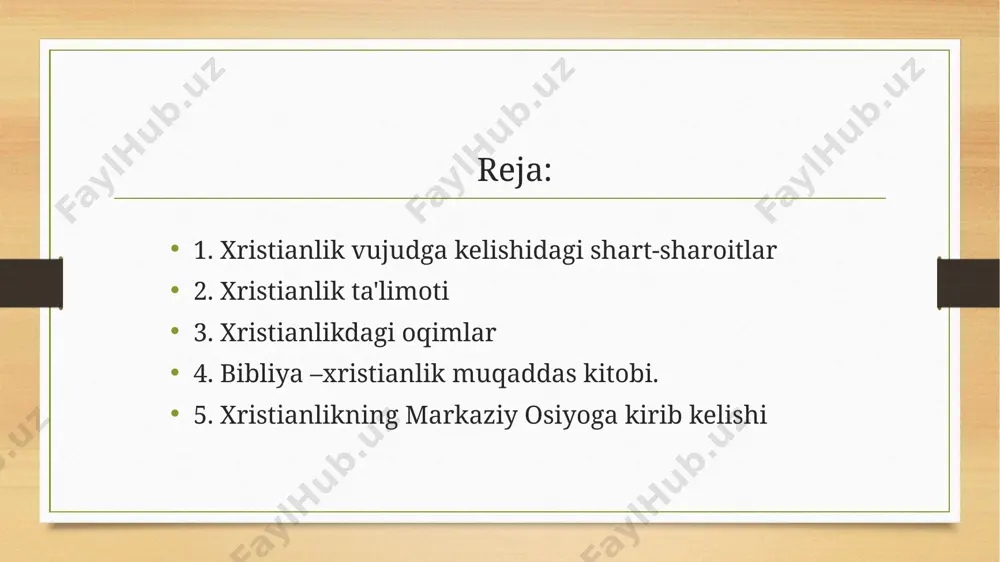 m vatikan 2 muqaddas ruhning kyelib chiqishi ota va oʻgʻil xudodan 3 chyerkov hayrli ishlar hazinasi va indulgyentsiya 4 arosat 5 papa begunohligi 6 choʻqintirish besh barmoqda 7 ibodat lotin tilida 8 choʻqintirilgandan ustidan suv quyiladi 9 barcha ruxoniy uylanmaydi kardinallar instituti mavjud dindor boʻlmaganlar injilni sharhlay olmaydi provaslav 16 та автокефал черков faqat xudodan ------------------ inkor etilgan inkor etilgan 3 barmoq bilan choʻkintiriladi ibodatlar ona tilida olib boriladi suvga botiriladi ruhoniylar qora rang kiyadi yuq mumkin farqlar katolik 1 miro balogʻatga yetganda surtiladi 2 diniy martabadan chiqish mumkin emas 3 papaning birlamchiligi 4 nikohni bekor qilish mumkin emas provaslav cho‘qintirilganda suriladi mumkin inkor etiladi mumkin cherkovdagi darajalar episkop ruhoniy diakon papa vatikan(lot.bashorat joyi) 1 rim shahri joylashgan etti tepalik biri nomidan olingan 2 1870 yildan papaning rasmiy qarorgohi 3. 1929 yili 11 fevral shahar davlat maqomini oldi (44 gektar maydoni) 4 bmt a'zosi, o'z bayrog'i, gimni, puli markasi, qamoqhonasi, …