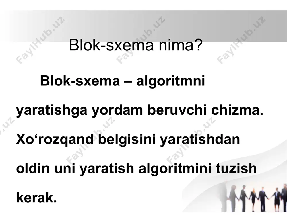 takrorlash algoritmidan foydalanib blok-sxemalar yaratish - Page 3