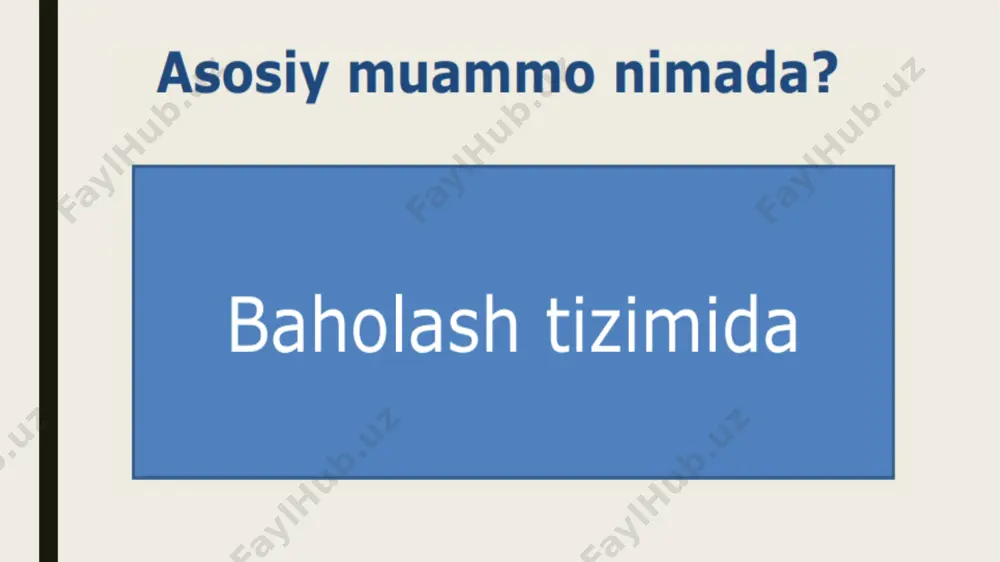 "talimda yangi baholash tizimi" - Page 5
