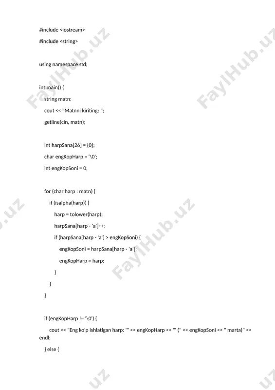 algoritmlar bo‘yicha 6-bilet - Page 2