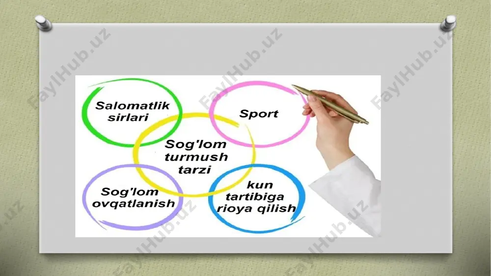 ulmaydi. masalan: xaftalik ish tartibi, xar kungi ishni maʼlum soatlarga muljallash va boshkalar. demak biz jamiyatda yoki uzimizda nimaiki shakllantirmokchi bulsak, uzviy takrorlanishini taʼminlashimiz lozim. olimlarning taʼkidlashicha kunduz davomida kechadigan tabiatdagi o‘zgarishlarga asoslanib hayot faoliyatimizning muxum elementlari bo‘lmish: ish, dam olish, uyqu kabilarni to‘g‘ri joylashtirishimiz lozim. tekshirish natijalariga ko’ra quyidagilar aniqlangan: organizmdagi kechasi susaygan biologik faollik ertalabki soat 4 lardan boshlab ko‘tarila boshlaydi, ertalabki 7-8 larda eng yuqori darajaga ko‘tarilib 5 ballga (eng yuqori) yetadi. bu holat kunduzgi soat 10-11 largacha saqlanadi. kunduzgi soat 12 lardan soat 14 largacha biologik faollik susayib (2,5-3 ballgacha), soat 16-17 larda u yana yukori darajaga ko‘tariladi. bu holat xam kechgi soat 20-21 largacha saklanadi. kechki soat 21 larda biologik faollik ancha sustlashib, kechki soat 23 larda eng past darajada bo‘ladi. bu sustlik ertalabki soat 4 largacha davom etadi to‘rtinchi shart. oilani to‘g‘ri tashkil qilish.(irsiy jinsiy va oilaviy omillar). agar munosabatlarda oila tartibi bo‘lmaganda, ijtimoiy …