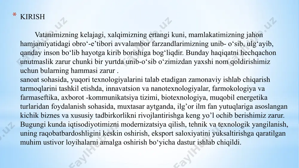 shlari (1230cm-1) spirtlardagi shunday bоg’ tebranishlaridan (1200-1050cm-1) birоz farq qiladi. oddiy fenol benzolning bir atomli gidroksihosilasidir fenolning elektron tuzilishi fenolda gidroksiguruh manfiy induksion effektni namoyon qiluvchi benzol yadrosi bilan bevosita bog‘langan. kislorodning taqsimlanmagan elektron juftlari benzolning -elektronlari bilan ta’sirlashishi natijasida elektron zichlik kisloroddan c-o bog‘i tomonga siljiydi, kislorod esa o-h -bog‘i elektron juftini o‘ziga kuchliroq torta boshlaydi. shuning uchun fenoldagi gidroksiguruh vodorodi alifatik spirtlarlardagidan ko‘ra harakatchanroq. shuning uchun, uning dissotsilanish konstantasi suvnikidan yuqori bo‘ladi. fenol kuchsiz kislota xossasiga ega. shu bilan birgalikda gidroksiguruh birinchi tartib o‘rinbosar sifatida benzol yadrosining elektron zichligini qayta taqsimlanishiga olib keladi. natijada benzol yadrosidagi 2, 4, 6-holatlardagi (orto-, para-) vodorodlar harakatchan bo‘lib qoladi. fenollar benzolga qaraganda reaksiyaga oson kirishadilar. i. 2 fizik va kimyoviy xossalari fenolning fizik xossalari. fenol–rangsiz (havoda turganda bir qismi oksidlanib kristall pushti, so‘ngra qo‘ng‘ir rangga ega bo’ladi), o‘tkir xarakterli hidga ega kristall modda. fenol 42,3°c da suyuqlanadi, 182°c da qaynaydi. suv bug’i …
