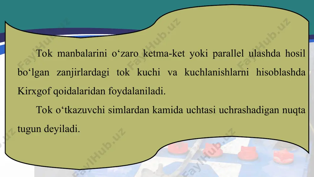 tok manbalarini ketma-ket va parallel ulash 10 - sinf - Page 4