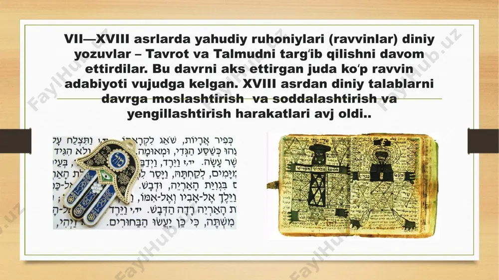 yahudiylik taʼlimoti, marosimi - Page 5