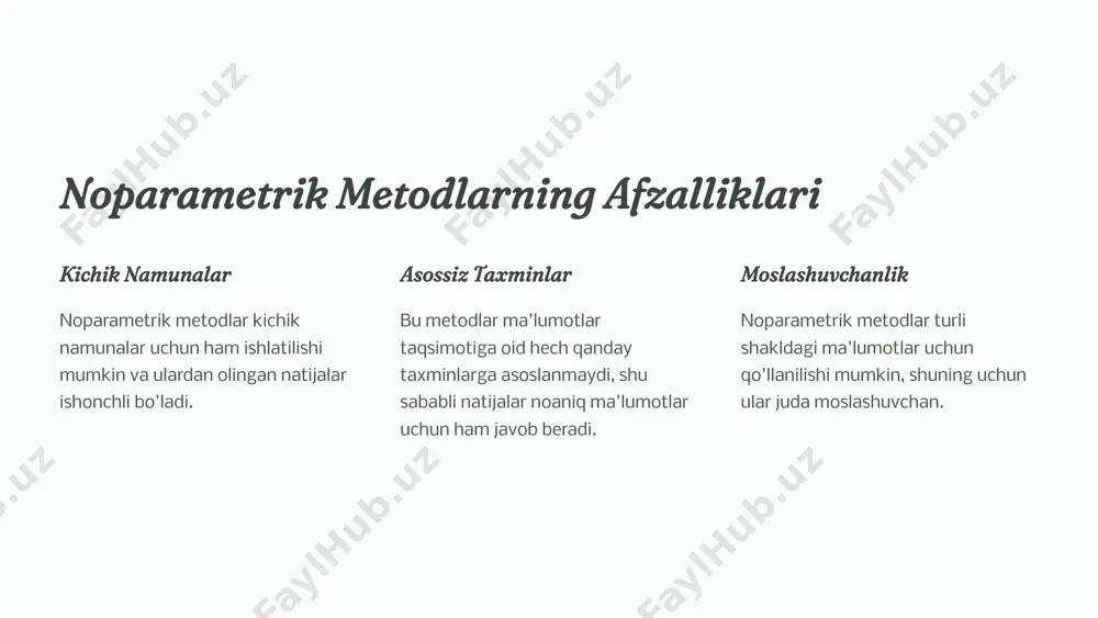 noparametrik metodlar - Page 4
