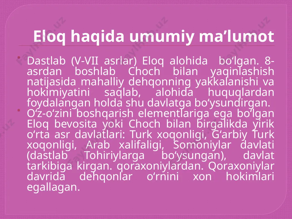 eloqning xo’jaligi va madaniyati - Page 5
