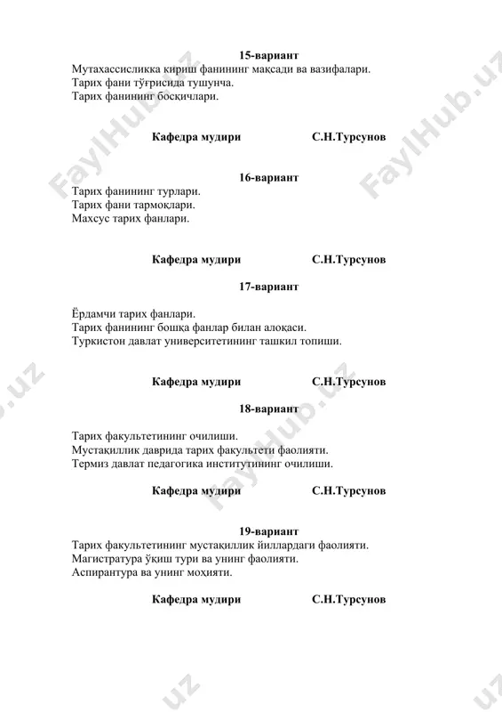 tarix fani va uning shakllari - Page 4