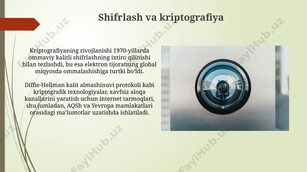 axborot xafsizligi va axborotlarni himoyalash usullari - Page 5