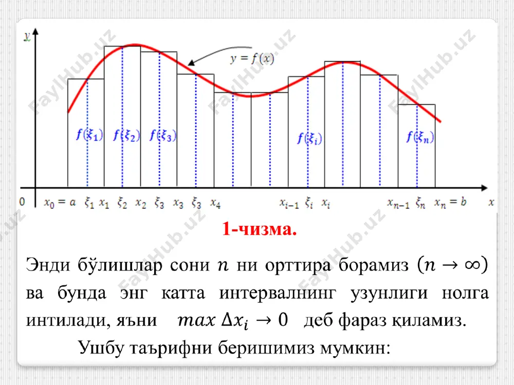 аниқ интеграл ва уни ҳисоблаш - Page 5