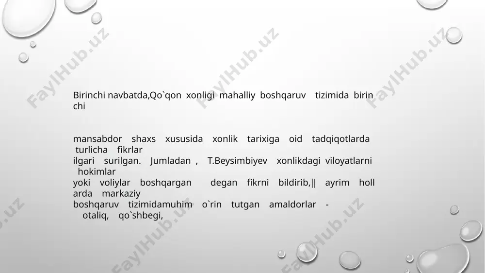 buxoro amirligida mansab va unvon - Page 5