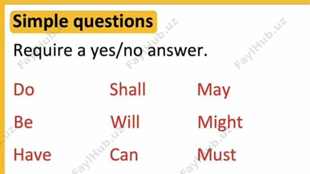 question types - Page 4