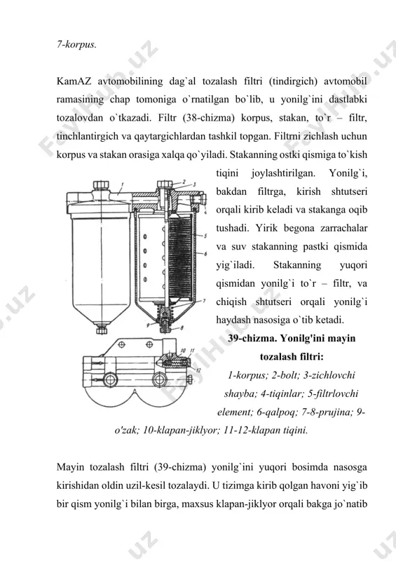 dizel dvigateli yonigi bilan taminlash tizimi sxemalarini o‘rganish - Page 5