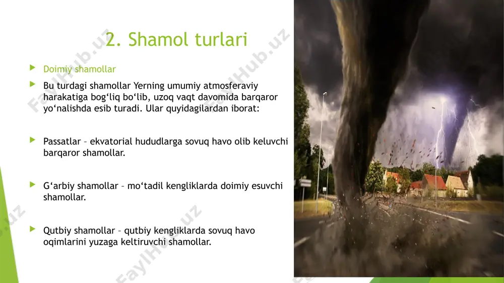 shamollar, ularning turlari va tahlili - Page 5