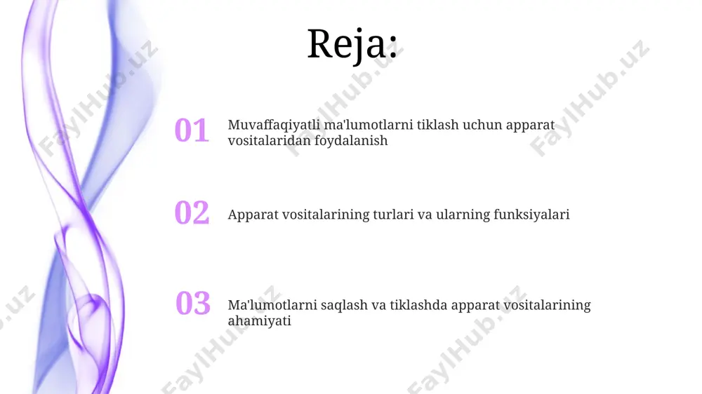 iq diskdan ma'lumotlarni tiklash mumkin, bu esa an'anaviy usullarga nisbatan ancha tezroqdir. ma'lumotlarni qayta tiklashda raid massivlaridan foydalanish ma'lumotlarning yo'qolishi ehtimolini 99,999% ga kamaytirishi mumkin, bu esa 100tb dan ortiq ma'lumotlarni himoya qilish imkonini beradi. ma'lumotlarni saqlash va tiklashda apparat vositalarining ahamiyati zamonaviy ssd va nvme drayvlari tezligi 7000 mb/s gacha yetishi mumkin, bu esa ma'lumotlarni tiklash vaqtini sezilarli darajada qisqartiradi va biznesning uzluksiz ishlashini ta'minlaydi. ma'lumotlarni raid massivlarida saqlash orqali ma'lumotlarning yo'qotilish xavfini 99,999% gacha kamaytirish mumkin, bu esa apparat raid kartalari va disklarining muhimligini ta'kidlaydi. e'tiboringiz uchun rahmat @taqdimot_robot image4.jpg image5.jpg image6.jpg image7.jpg image8.jpg image1.jpeg image2.jpeg image3.jpeg