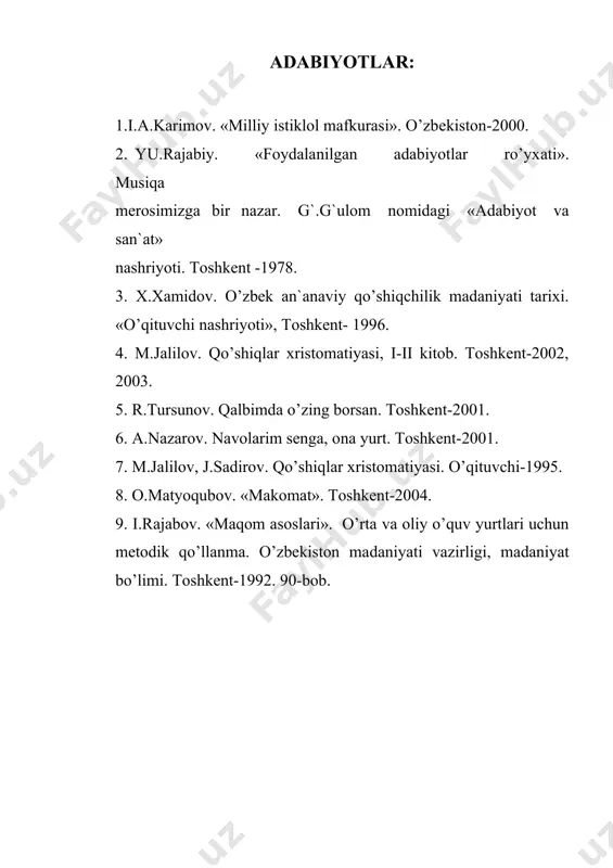 o’zbek xalq qo’shiqlari - Page 5