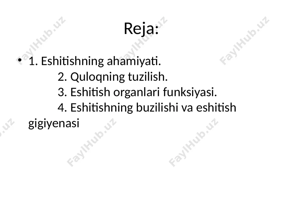 eshitish organlarining tuzilishi, eshitish gigiyenasi - Page 3