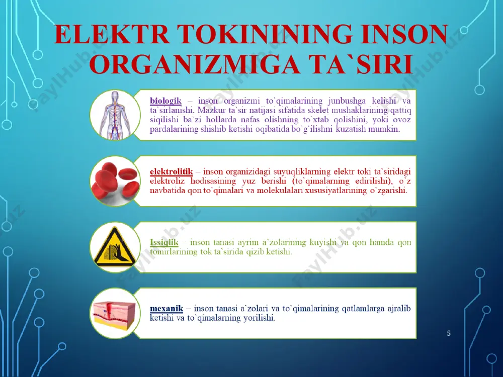 elektr xavfsizlik asoslari - Page 5