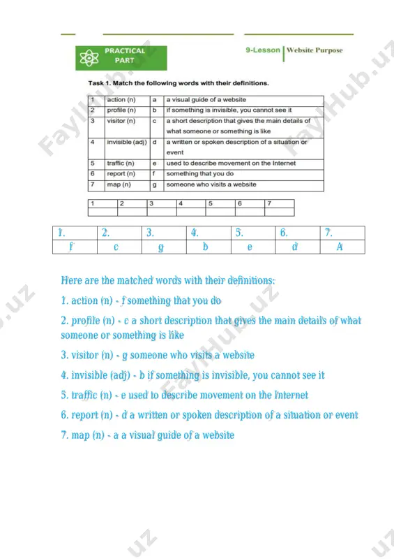 1. templates are found in a web-based site. 2. the instructions in html. 3. another word for raw html code. 5. the language used to make web pages. here are the answers to the crossword puzzle based on the provided text: across: 4. what you see is what you get: wysiwyg 6. you can make a web page using an html: html 7. you just have to fill it in to create a web page down: template down: 1. templates are found in a web-based site: web 2. the instructions in html: tags 3. another word for raw html code: source 5. the language used to make web pages: html