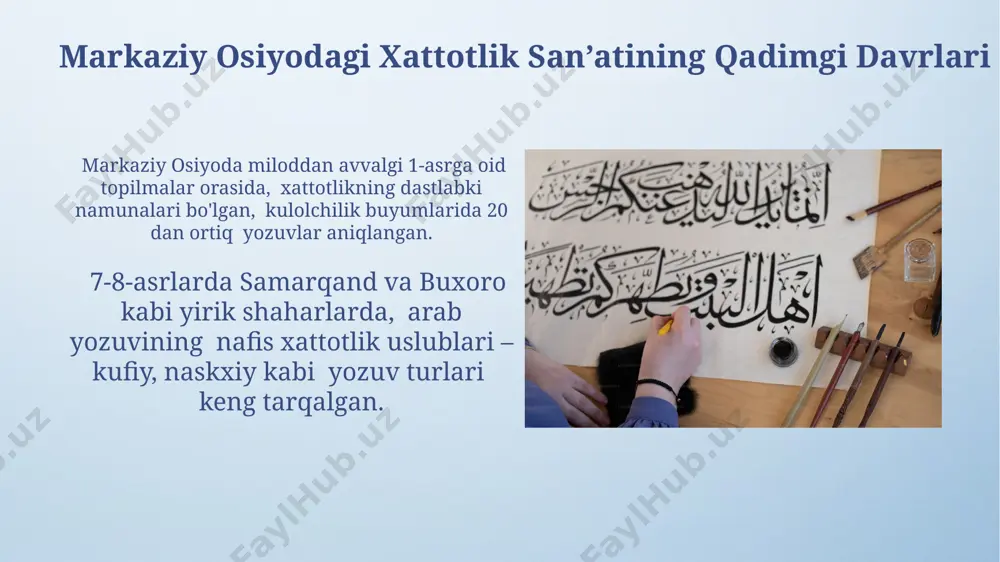oʻrta osiyo xattotlik sanʼati tarixi - Page 4