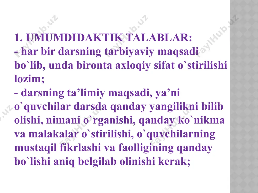 savod o‘rgatish jarayonidagi yozuv darslarini kuzatish - Page 4