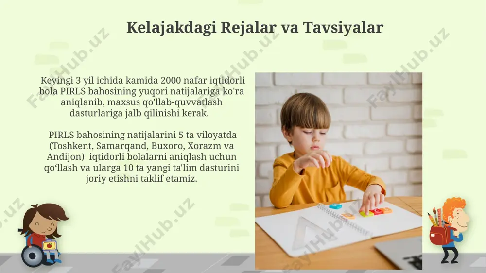 qobiliyatli bolalar uchun maxsus dasturlarni ishlab chiqish - Page 5